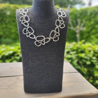 Zamak ketting Saskia