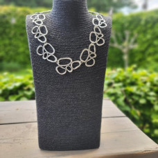 Zamak ketting Saskia