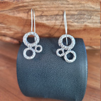 Zamak oorbellen Lieve