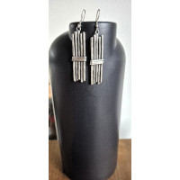 Zamak oorbellen Leia