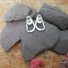 Zamak oorbellen Neva