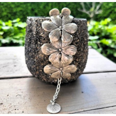 Zamak armband bigflower